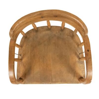 13 American Captains Style Oak Armchairs