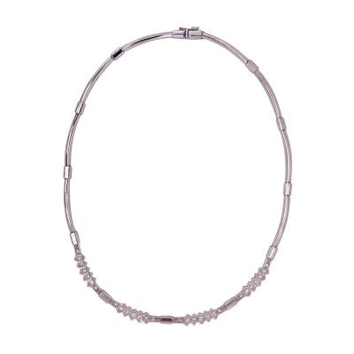 14 Karat White Gold Necklace 1 50 Carat Chain 21 83 Grams