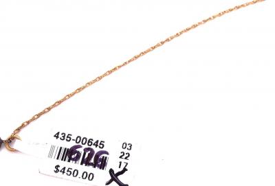 14 Karat Yellow Gold Necklace with Oval Coral and Round Zirconium Pendant