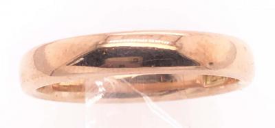 14 Karat Yellow Gold Wedding Ring Bridal Band