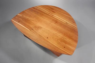 George Nakashima Early shell shaped coffee table 1945