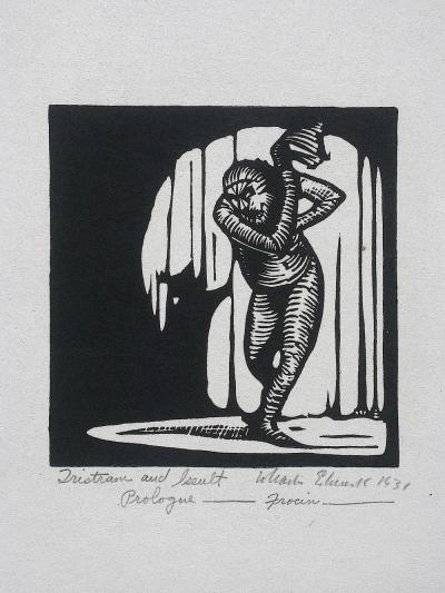Wharton Esherick Tristram and Iseult Prologue Frocin c 1931