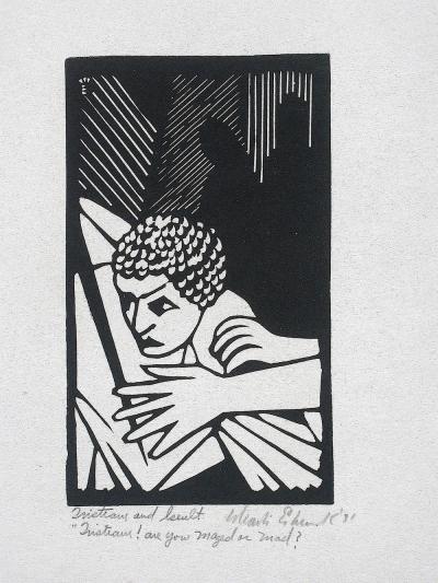 Wharton Esherick Tristram and Iseult Tristram Are You Mazed or Mad 1931