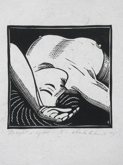 Wharton Esherick Song of Solomon By Night on My Bed c 1927