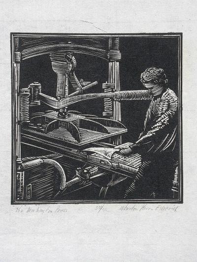 Wharton Esherick The Washington Press 1924
