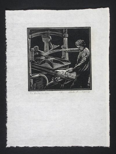 Wharton Esherick The Washington Press 1924