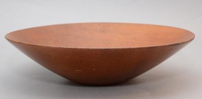 James Prestini Turned plate by James Prestini