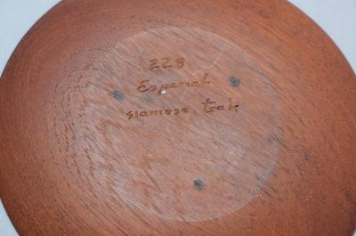 Arthur Espenet Carpenter Turned plate by Espenet