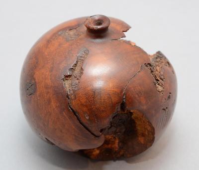 Mel Lindquist Turned Weed Pot by Mel Lindquist 1973