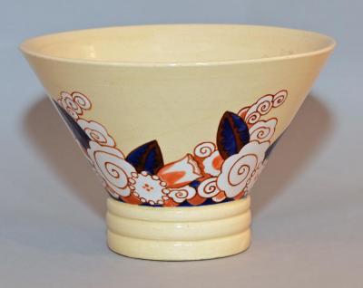 Jacques Adnet Ceramic Bowl by Jacques Adnet for Lusca France c 1925