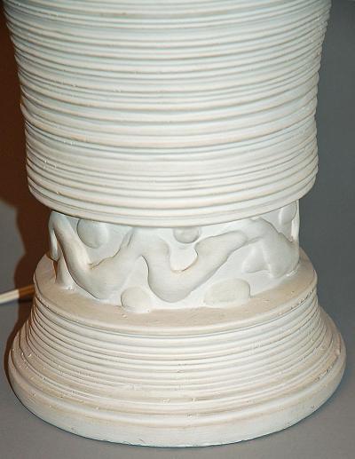 Plaster Table Top Torchiere France c 1940