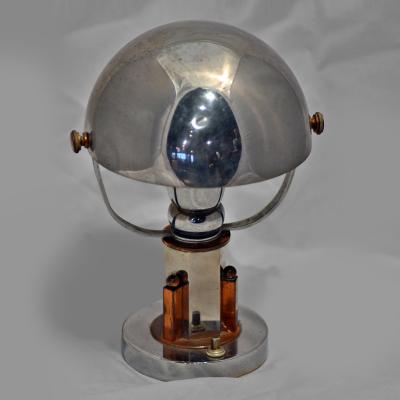 Table Lamp with copper detail c 1930