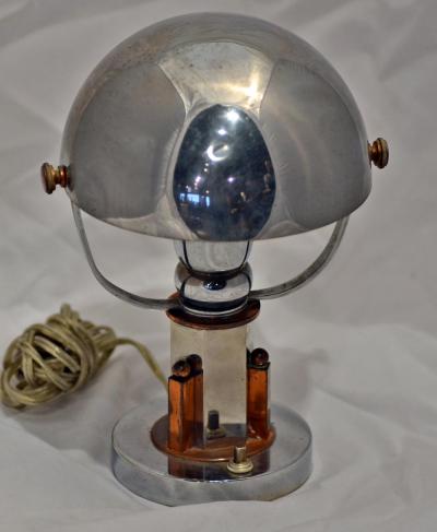 Table Lamp with copper detail c 1930