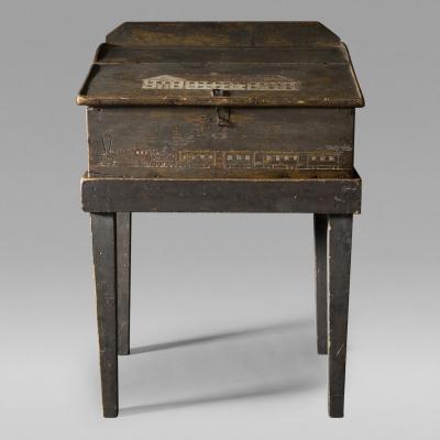 Train Station Desk New England 19th Century