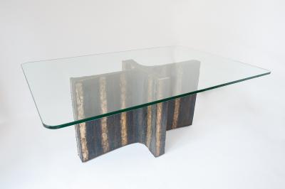 Paul Evans Welded Steel Dining Table USA 1965