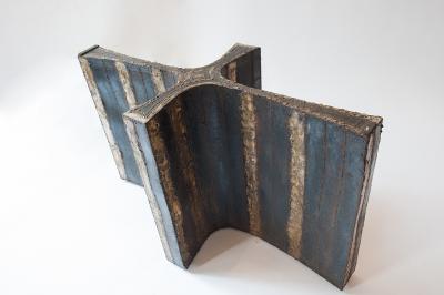 Paul Evans Welded Steel Dining Table USA 1965
