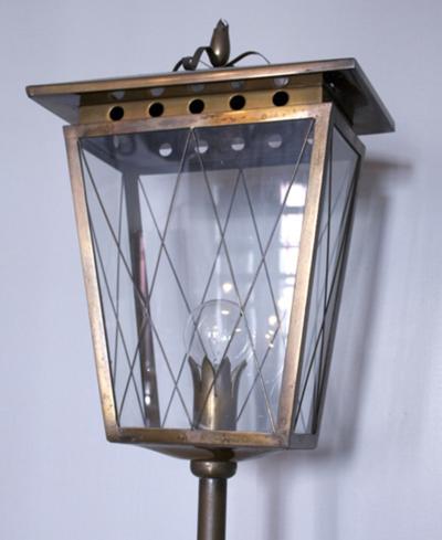 Pietro Chiesa Large Lantern Floorlamp Pietro Chiesa for Fontana Arte Italy c 1938