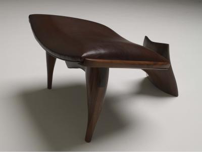 Jack Rogers Hopkins Custom Lounge Chair and Ottoman USA c 1970