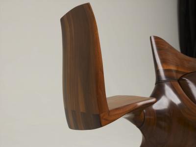 Jack Rogers Hopkins Custom Lounge Chair and Ottoman USA c 1970
