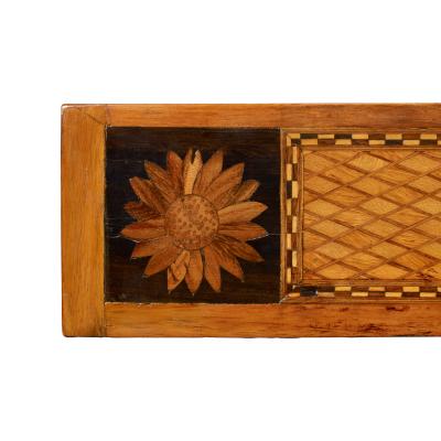 Art Deco Marquetry Center Table