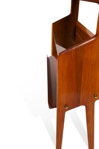 Style of Ico Parisi Magazine or Display Case Italy 1950 1959