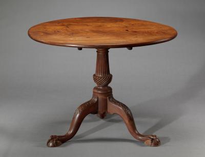 Chippendale Tilt Top Tea Table