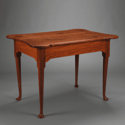 Queen Anne Porringer Top Tea Table