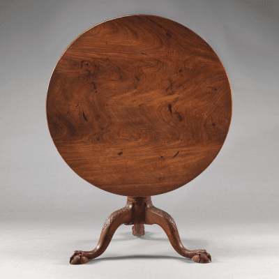 Chippendale Tilt Top Tea Table