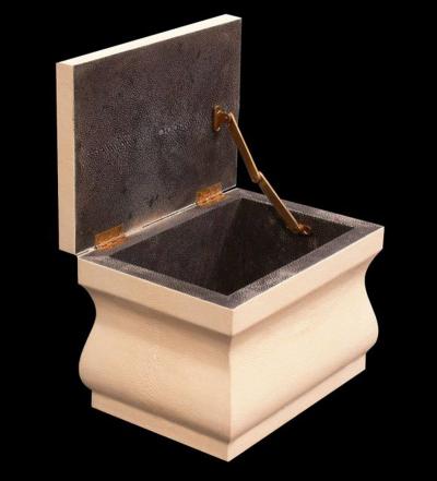 Karl Springer Shagreen Box Karl Springer USA c 1960 s