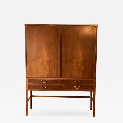 Ole Wanscher Mahogany Cabinet Denmark c 1940