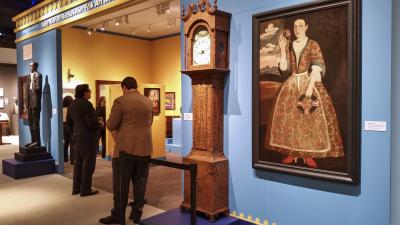 The 2017 loan exhibition, The Abby Aldrich Rockefeller Folk Art Museum, part of the Art Museums of Colonial Williamsburg.