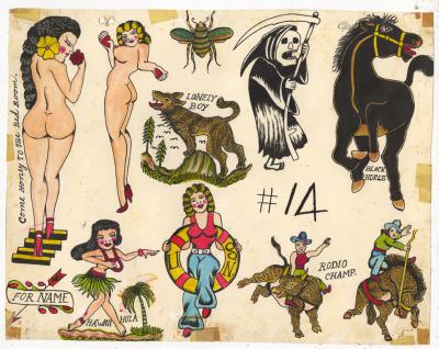 Rosie Camanga (1910-?): ROSE TATTOO_288316