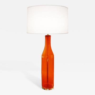 blenko glass lamp for sale