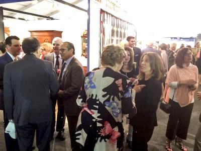 Attendees at the Philadelphia Antiques and Art Show.