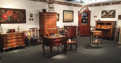 Nathan Liverant and Son, Inc., Antiques, booth 12, Colchester, Connecticut.