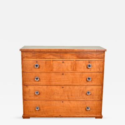 Antique English Satinwood Chest of Drawers