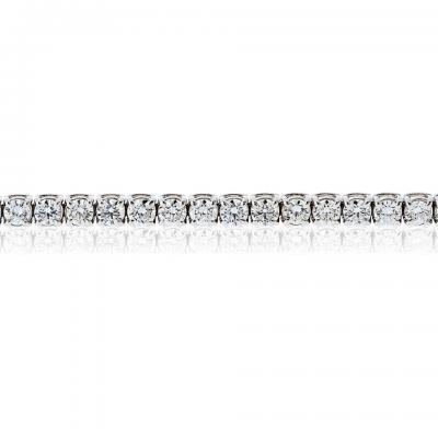 14K White Gold 7 01cttw G H VS2 Tennis Bracelet