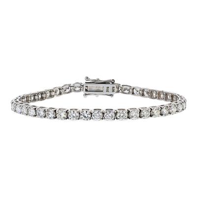 14K White Gold 8 06cttw Diamond Tennis Bracelet
