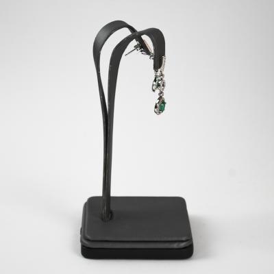 14K White Gold Emerald Diamond Earrings Pendant Set