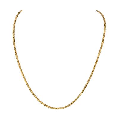 14K Yellow Gold 17 5 Inches Chain Necklace