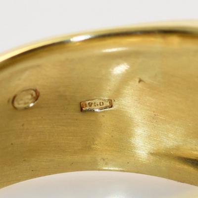 14K Yellow Gold Emerald Diamond Ring 50tdw 9 6g