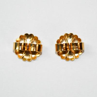 14K Yellow Gold Sapphire and Diamond Jewelry Set