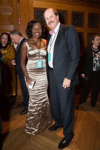 Marveena Edmond, Richard Kolman. Photo: Max Lakner. Courtesy Sharp Communications and the Winter Antiques Show.