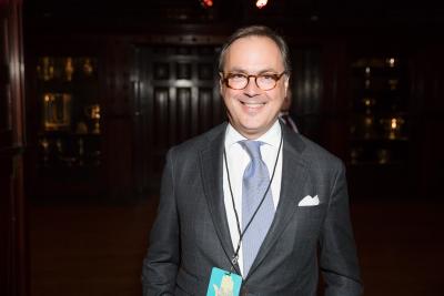 A design co-chair Gil Schafer. Photo: Max Lakner. Courtesy Sharp Communications and the Winter Antiques Show.