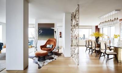 Architectural Digest Design Studio - Contemporary - Living Room - New York  - by Amy Lau Design