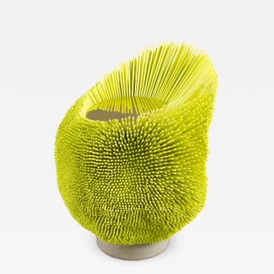 Pia Maria Raeder Flashy yellow Sea Anemone Side Table