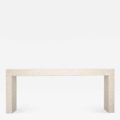 Lance Thompson The Altar Table Piasentina Stone Console Made to Order