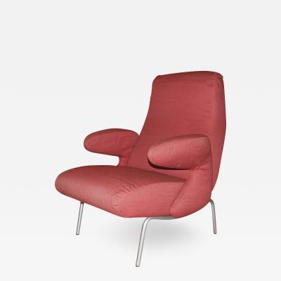 Ernesto Carboni Carboni for Arflex Dolphin Lounge Chair Italy 1950s