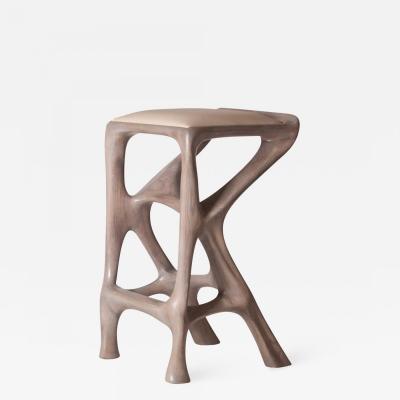  Amorph Amorph Chimera Bar Stool Stained Gray Oak Counter Height