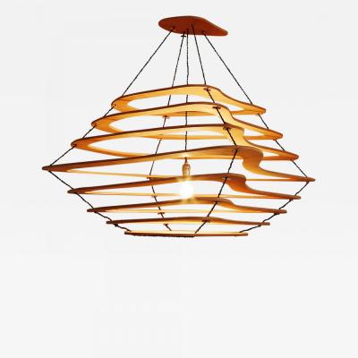 Jacques Jarrige Meanders Chandelier by Jacques Jarrige